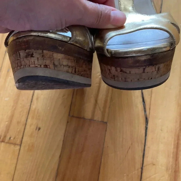 Authentic Jimmy Choo  cork platform heels - Picture 4 of 11